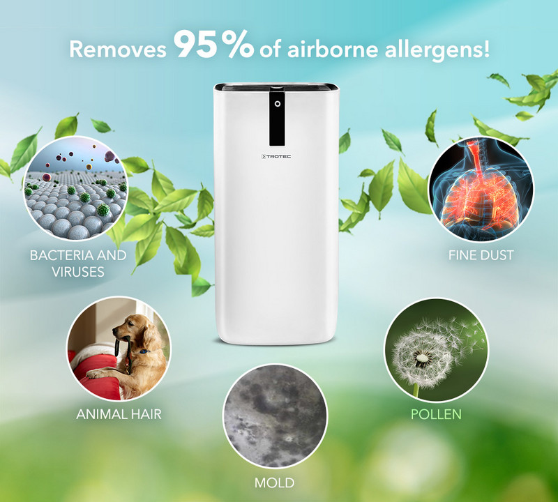 AirgoClean® 15 E: aire ambiental y respirable purificado