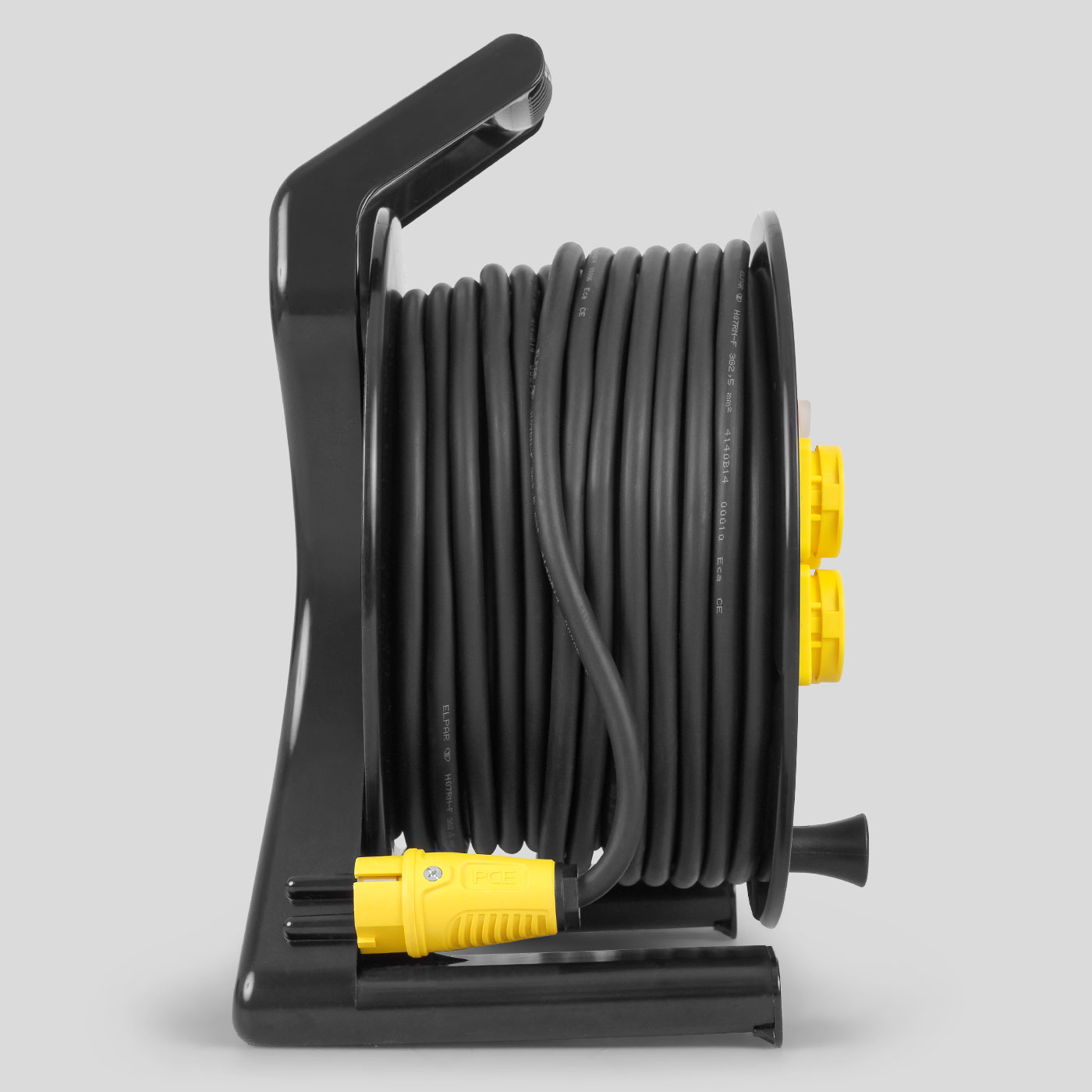 Cable de 40 metros de largo para un amplio rango de acción