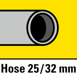 Conector universal para diámetro interno de 25 mm y 32 mm