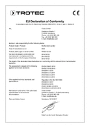 Declaración de conformidad multilijadora 3 en 1 PMSS 10-220 (INT)