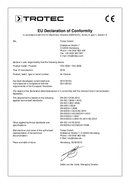 Declaración de conformidad Purificador de aire TAC 5000 / TAC 6500 (INT)