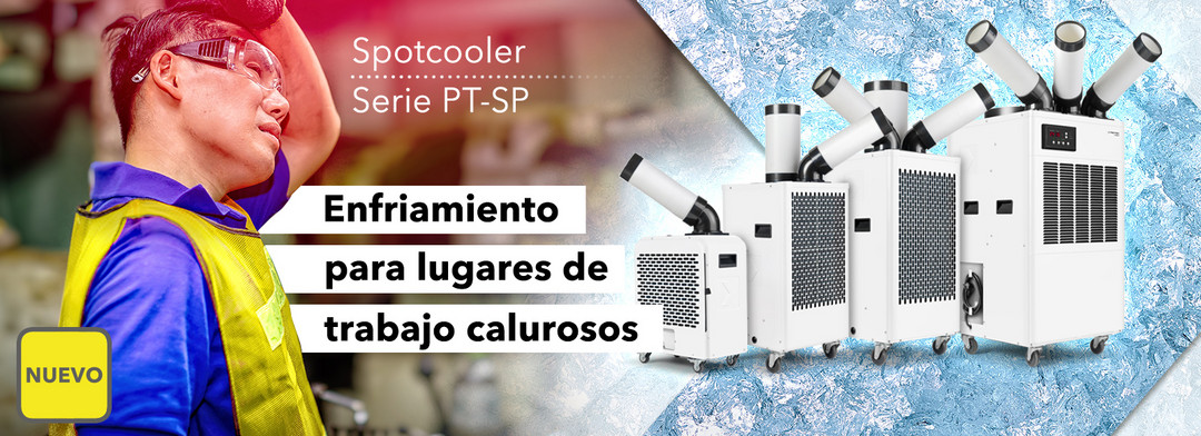 Enfriamiento para lugares de trabajo calurosos: Aires acondicionados portátiles de la serie PT SP-Trotec
