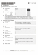 Ficha técnica del producto PAC 2016 E (INT)