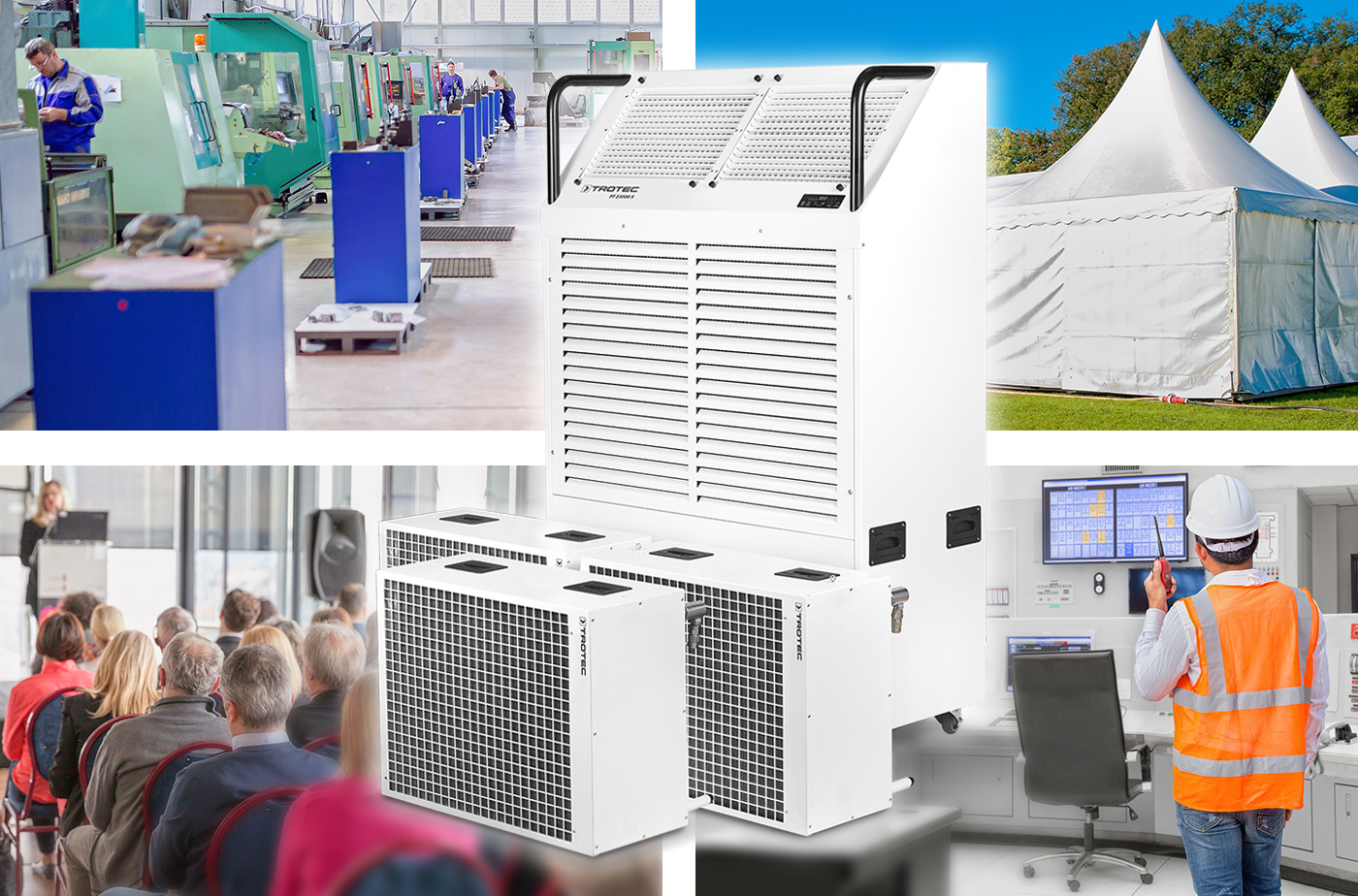 La unidad de aire acondicionado PT 23000 S es ideal para los más diversos usos de refrigeración