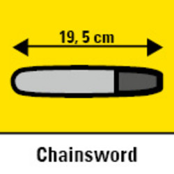 Longitud del carril guía