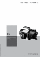 Manual de instrucciones bomba de jardín TGP 1000 E / TGP 1000 ES (ES)