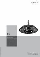 Manual de instrucciones calefactor por radiación IR 2010 SC (ES)