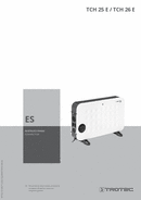 Manual de instrucciones convector TCH 25 E / TCH 26 E (ES)