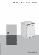 Manual de instrucciones deshumidificador TTK 24 E (ES)