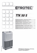 Manual de instrucciones deshumidificador TTK 50 S (DE, EN, FR, IT, NL, ES, PT)