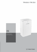 Manual de instrucciones deshumidificador TTK 53 E / TTK 72 E (ES)