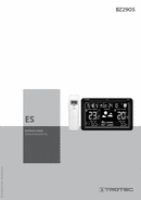 Manual de instrucciones estación meteorológica con sensor exterior BZ29OS (ES)