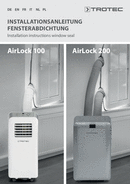 Manual de instrucciones impermeabilización de ventanas AirLock 100 / AirLock 200 (INT)