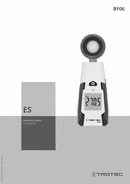 Manual de instrucciones Luxómetro BF06 (ES)