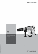 Manual de instrucciones martillo demoledor PRDS 20-230V (ES)