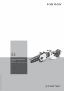 Manual de instrucciones Motosierra de batería PCHS 10-20V (ES)