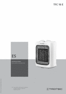 Manual de instrucciones soplador calefactor TFC 16 E (ES)