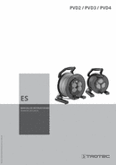 Manual de instrucciones Tambor de cable PVD2 / PVD3 / PVD4 (ES)
