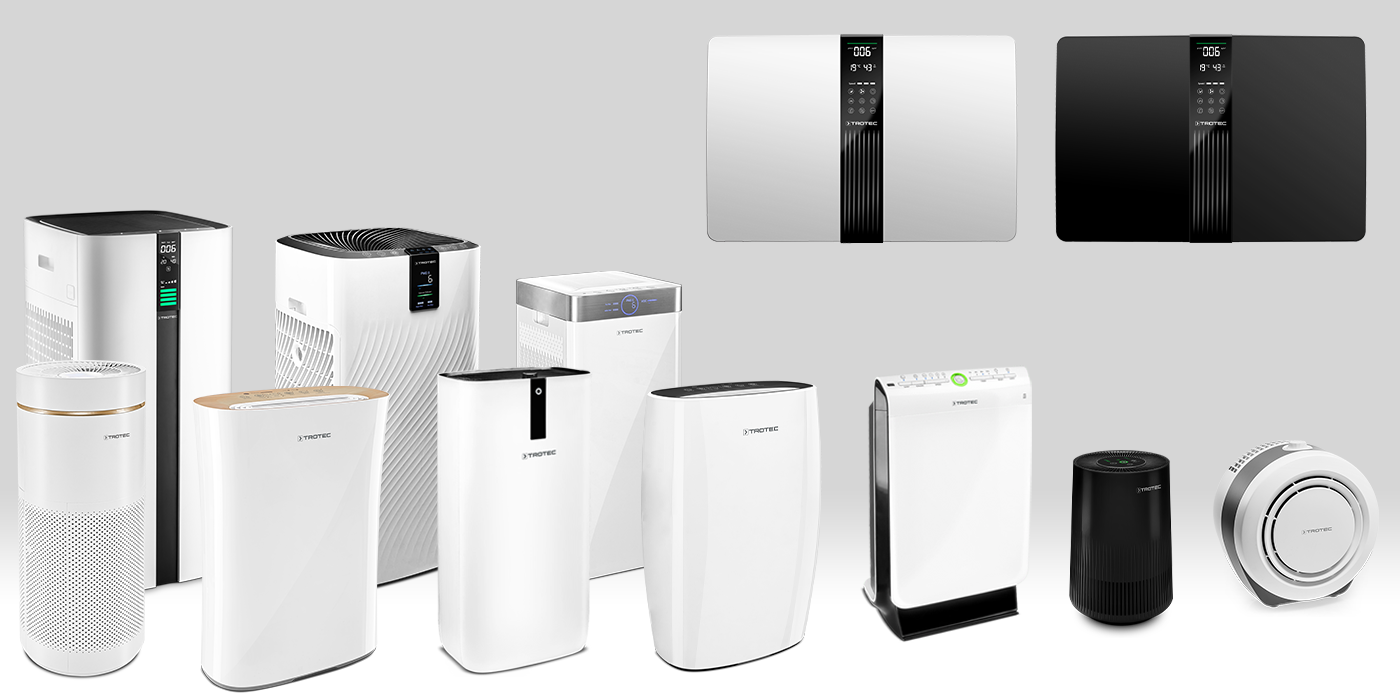 Purificadores de aire HomeConfort de la serie AirgoClean®