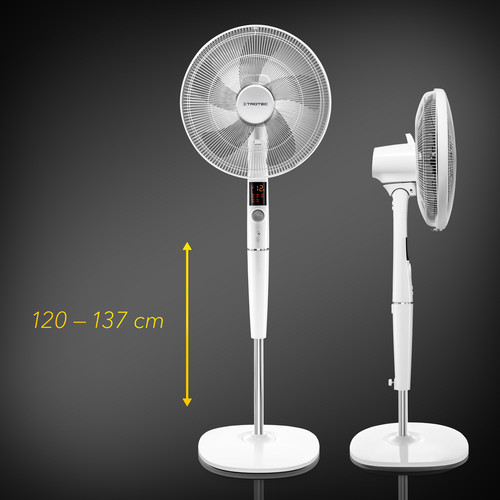 Regulación continua de la altura de 120 a 137 cm.