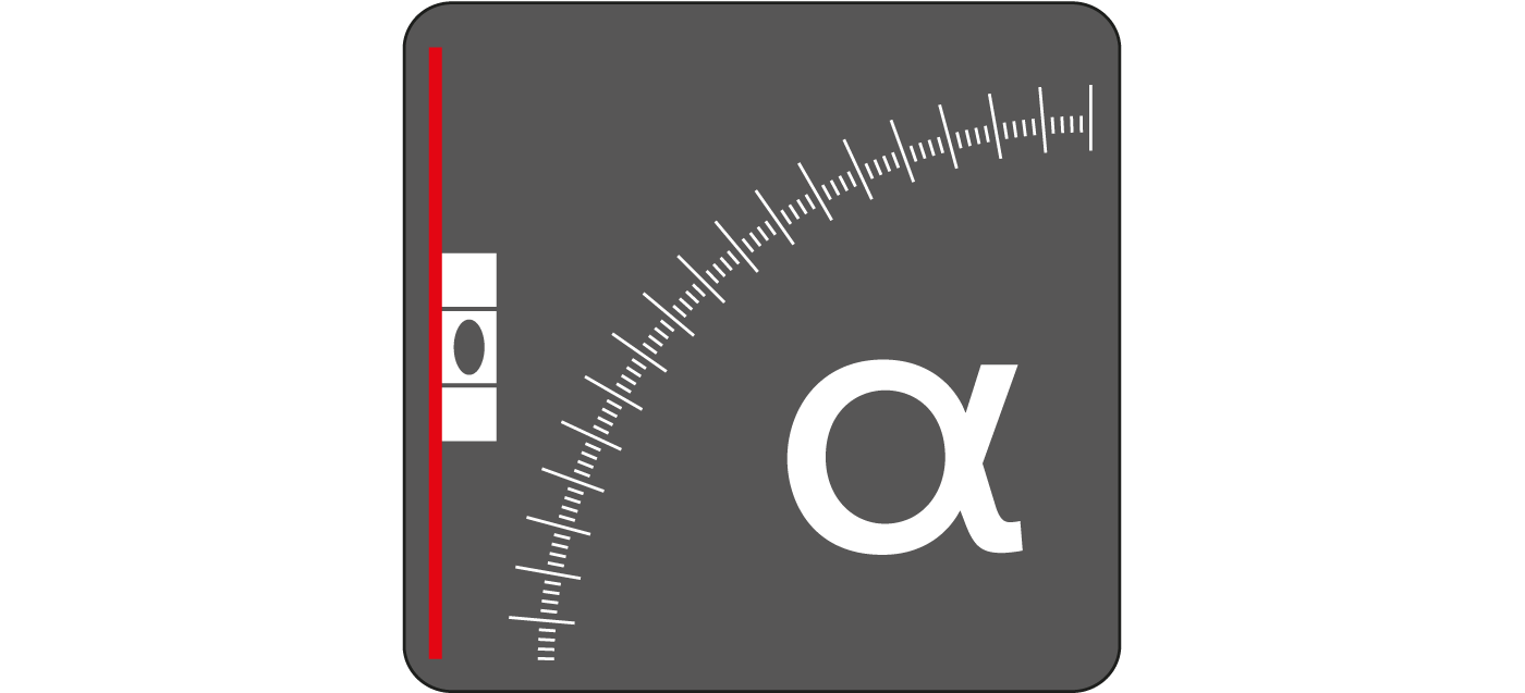 Sensor de inclinación y nivel de burbuja digital