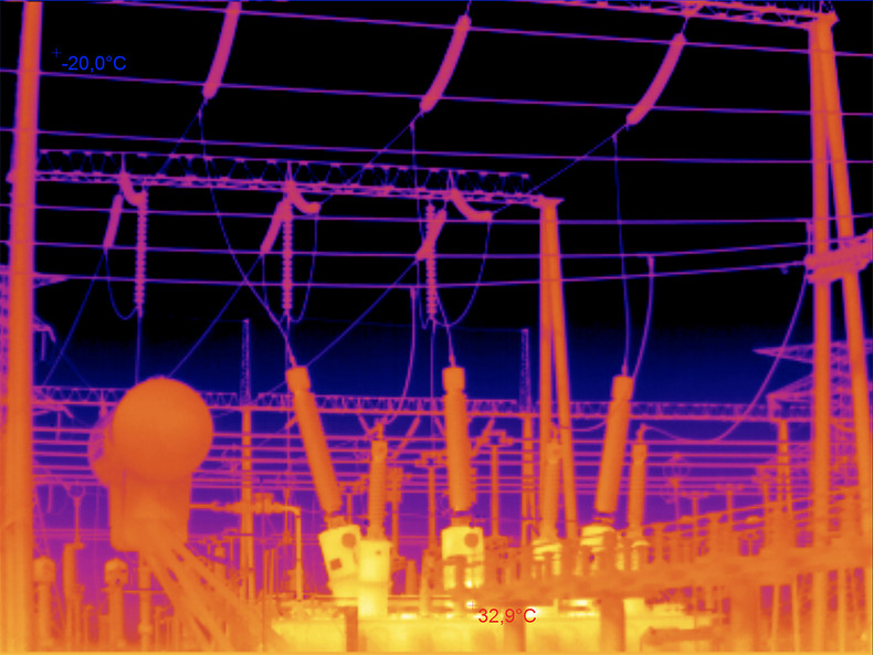 Termografía con la cámara térmica IC300 de Trotec