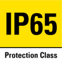 Tipo de protección IPg5 – protegida en todas las direcciones contra las salpicaduras de agua