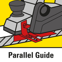 Tope-guía paralelo incluido en el volumen de suministro