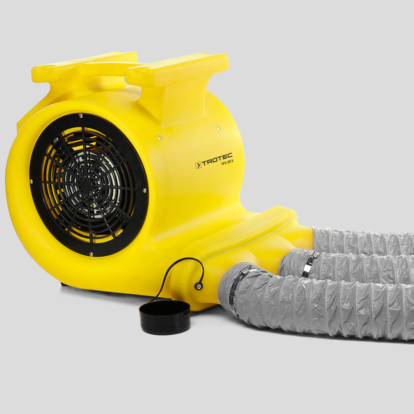 Ventilador turbo TFV 30 S con adaptador para conexión de manguera